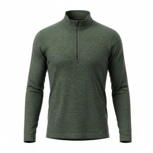 lululemon athletica Men's Olive Zip-Up Sweater